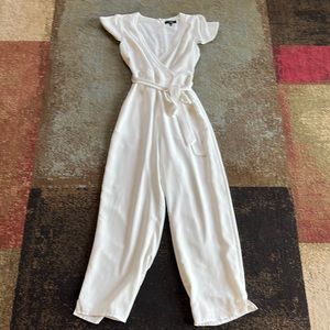 Lulu’s White Jumpsuit